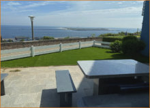Terrasse mit Meerblick
